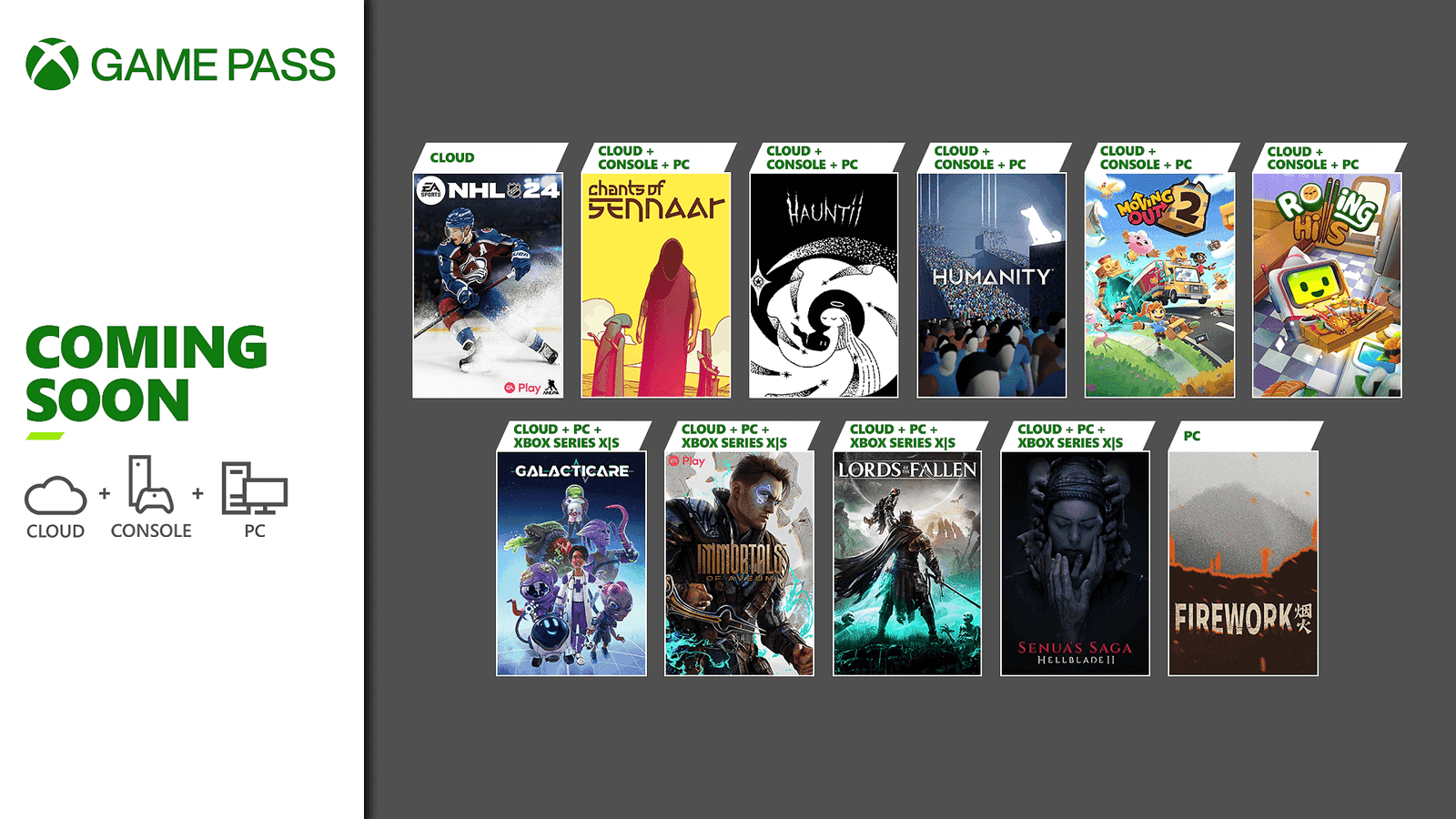 Xbox anuncia su alineación de juegos que llegarán a Game Pass en la segunda mitad del mes de mayo
