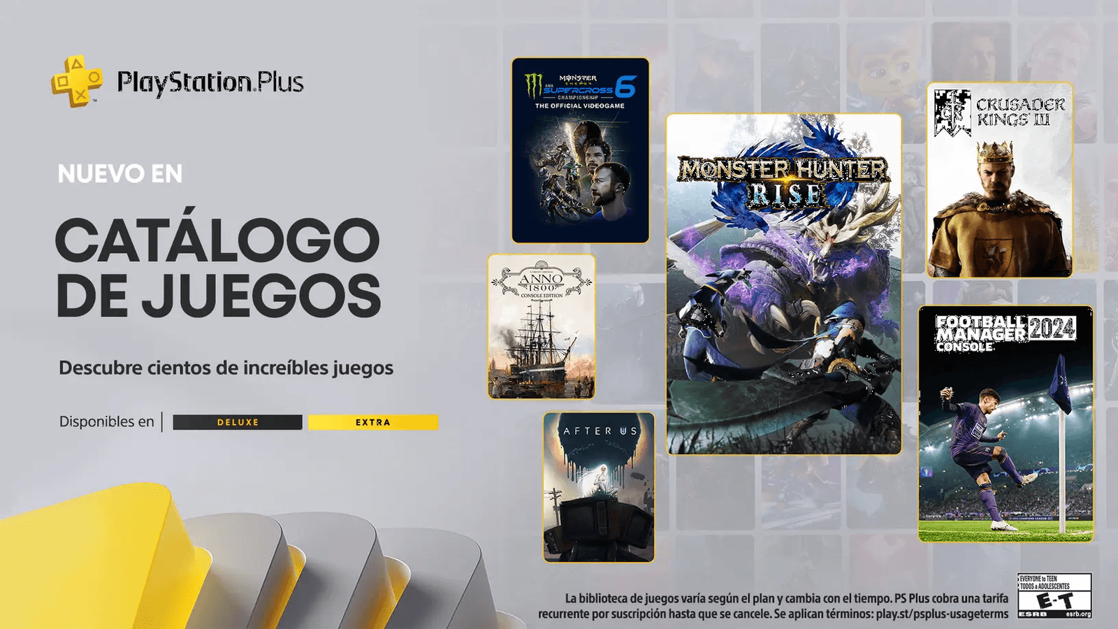 Anuncian el Catálogo de Juegos de PlayStation Plus del mes de junio