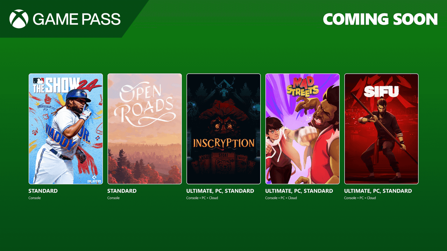 Estos son los juegos que llegan a Game Pass en la primera quincena de octubre