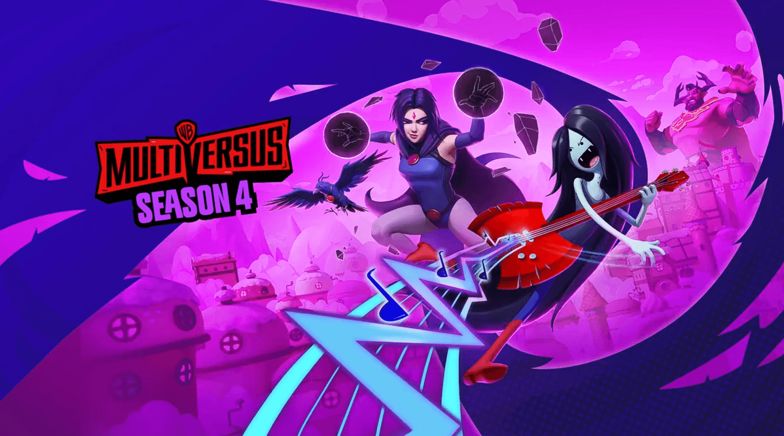 Raven y Marceline llegarán a Multiversus en su temporada 4 de contenido