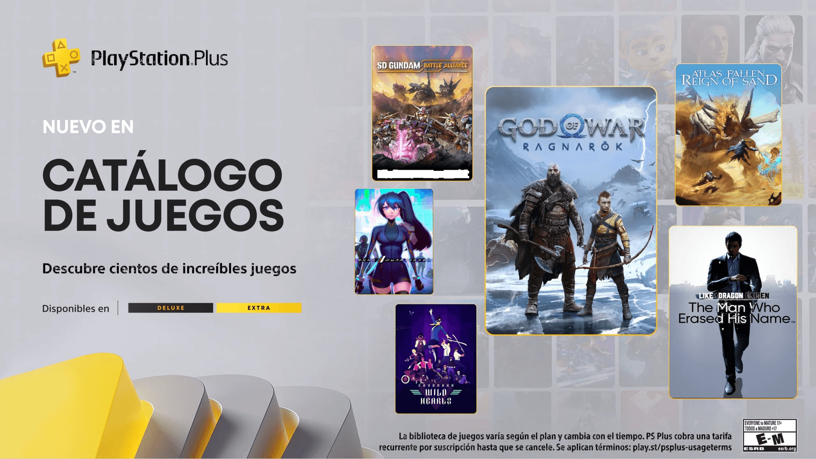 Actualización al Catálogo de juegos de PlayStation Plus para enero 2025