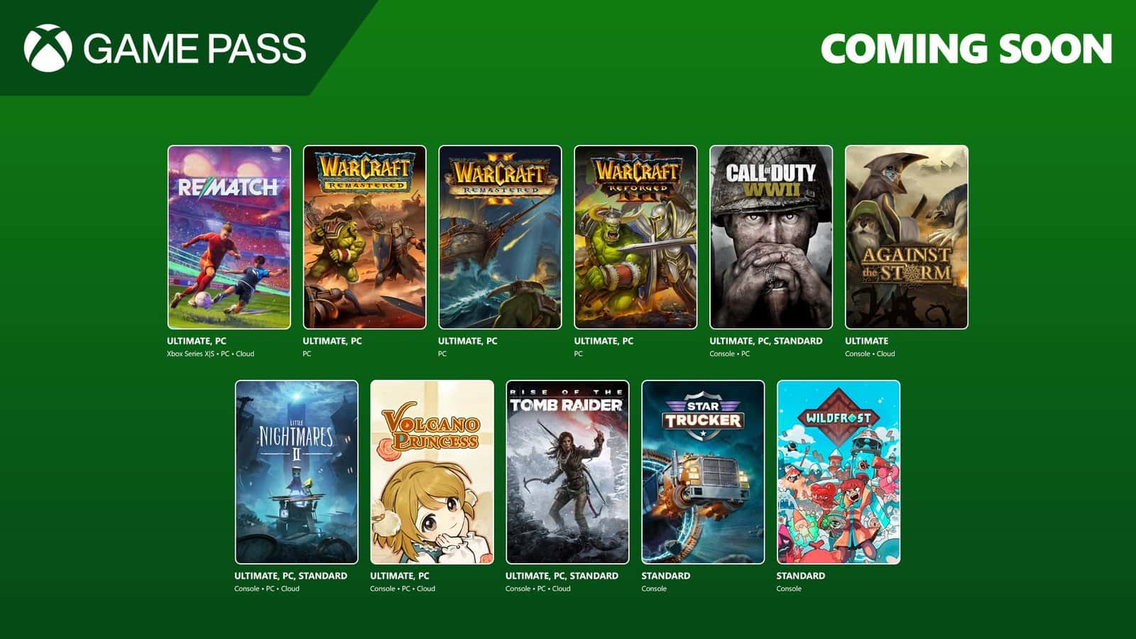La trilogía de Warcraft, Crash Badicoot 4, FBC: Firebreak, Call of Duty: WWII y más juegos llegan a Game Pass
