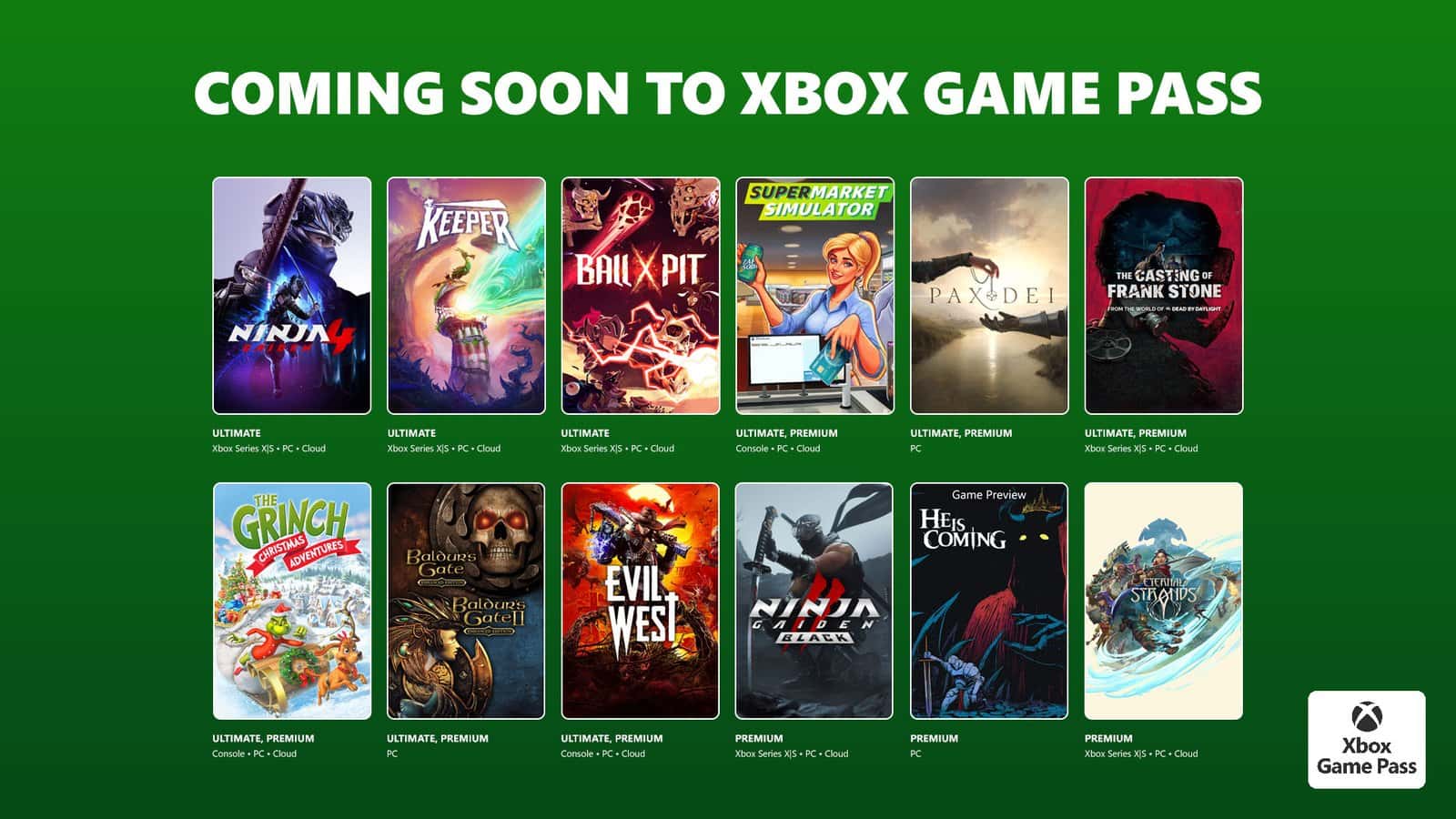 Estos son los juegos que llegan a Xbox Game Pass en octubre