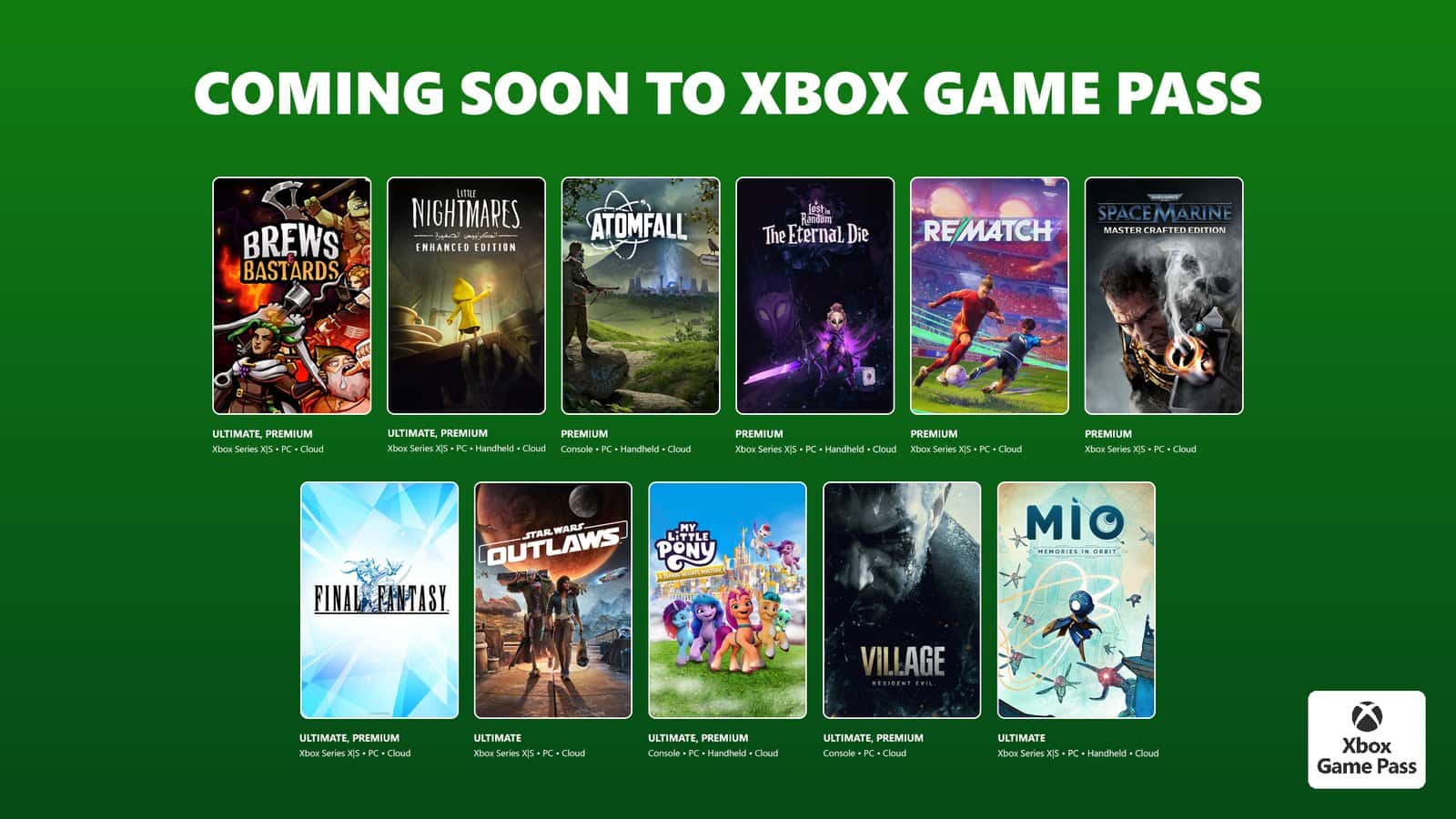 Estos son los primeros juegos que llegan a Xbox Game Pass en enero
