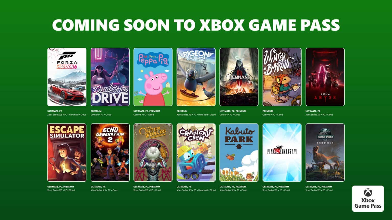 Forza Horizon 6 encabeza la nueva oleada de juegos para Xbox Game Pass