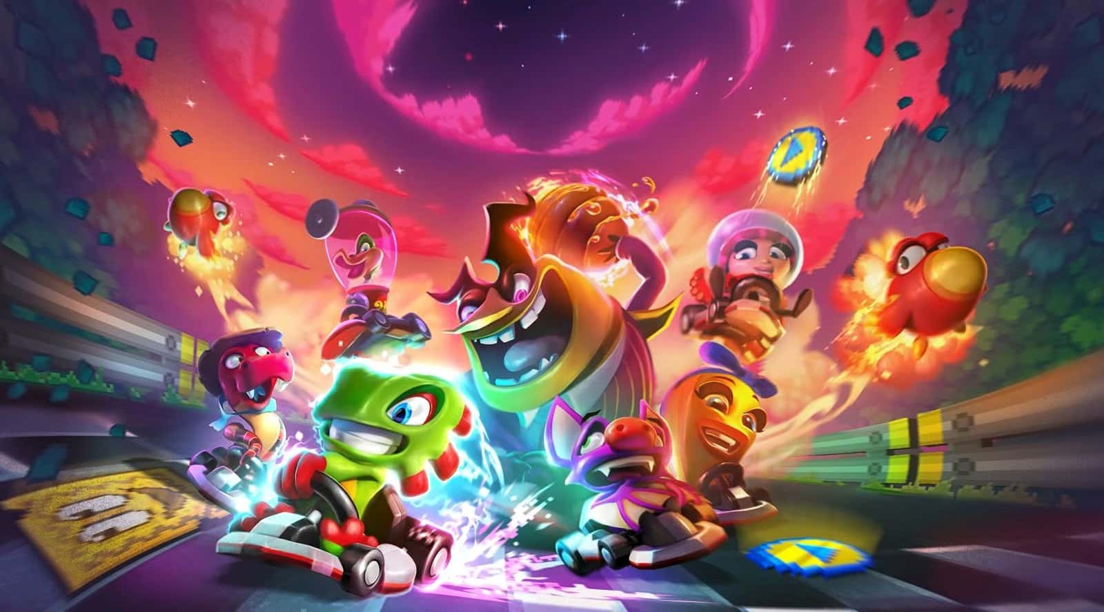Super Yooka-Laylee Kart revela tráiler y llegará a PC