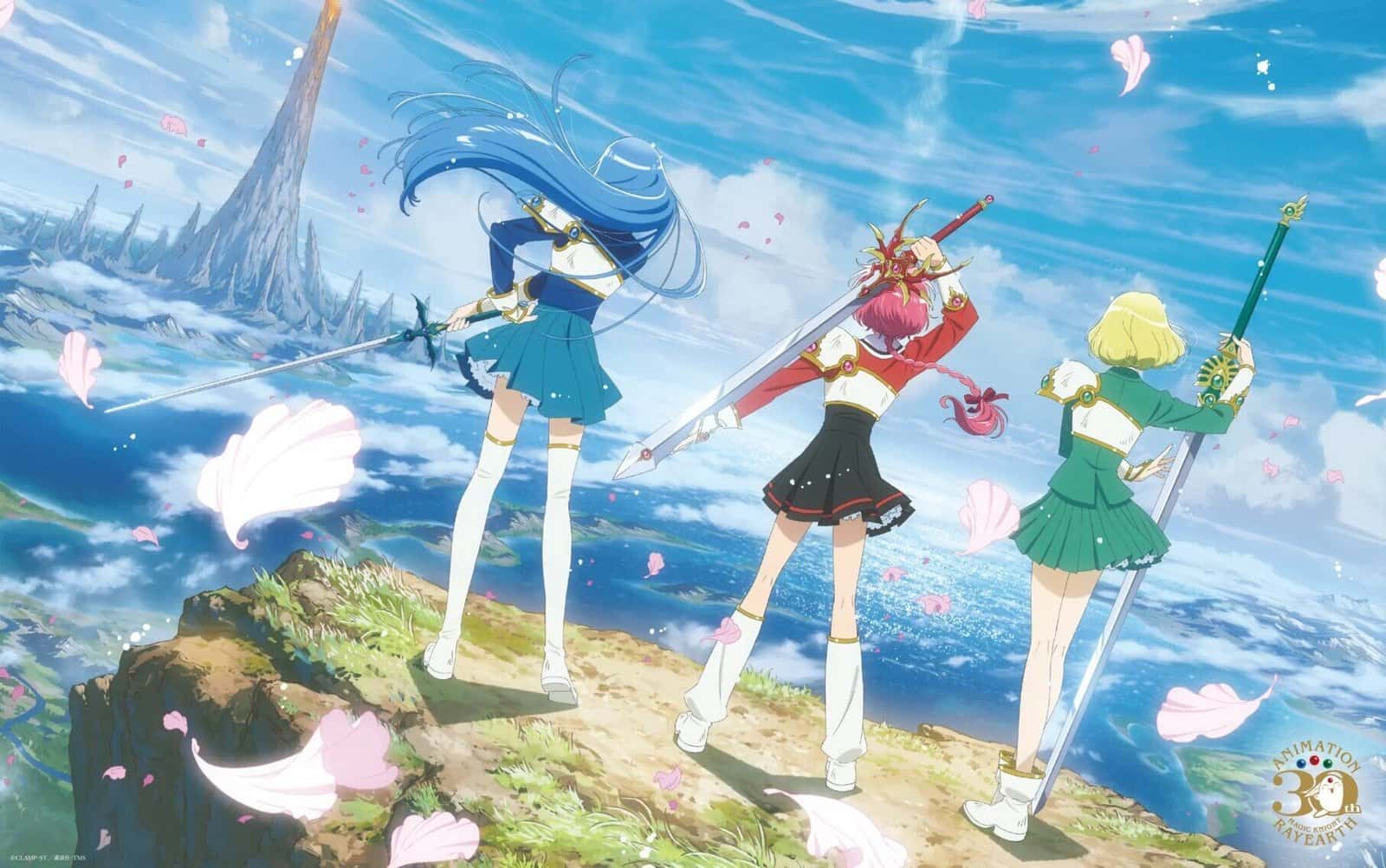 Magic Knight Rayearth revela nuevas voces para Emeraude, Zagato y Mokona