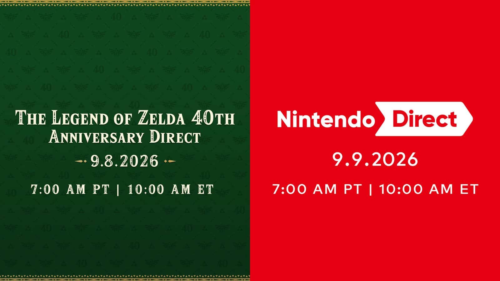 Zelda celebra su 40 aniversario con un Direct antes de una nueva presentación general de Nintendo