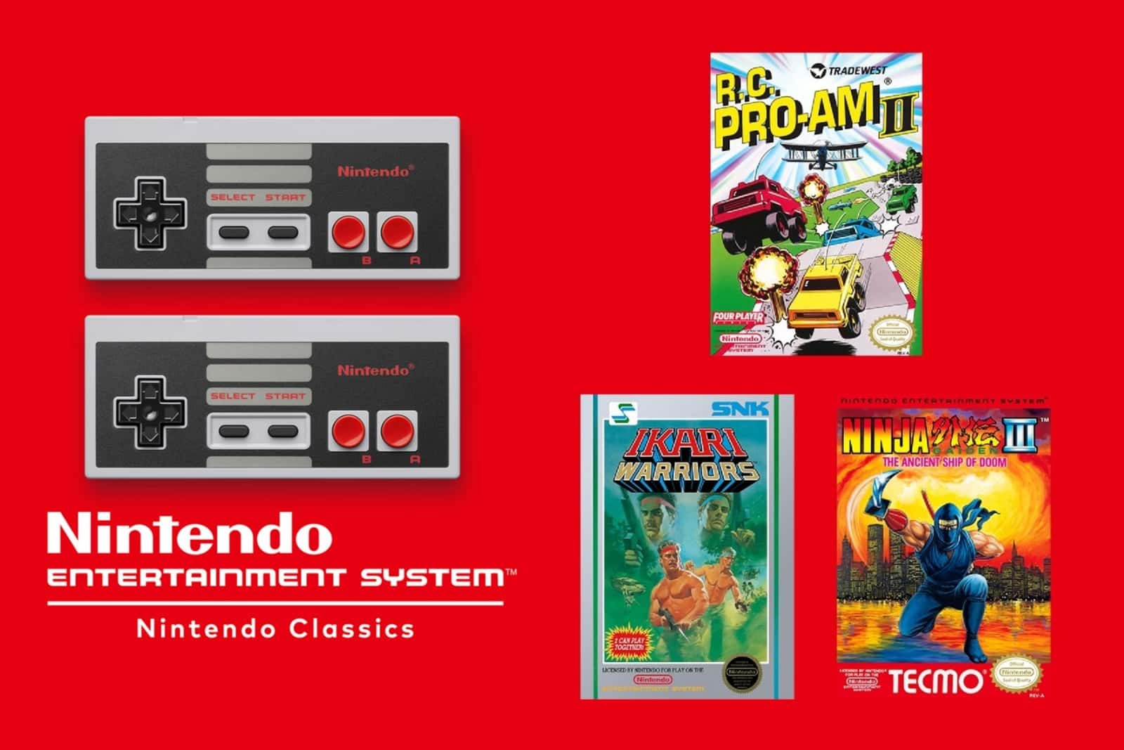 Más clásicos llegan al catálogo de NES en Nintendo