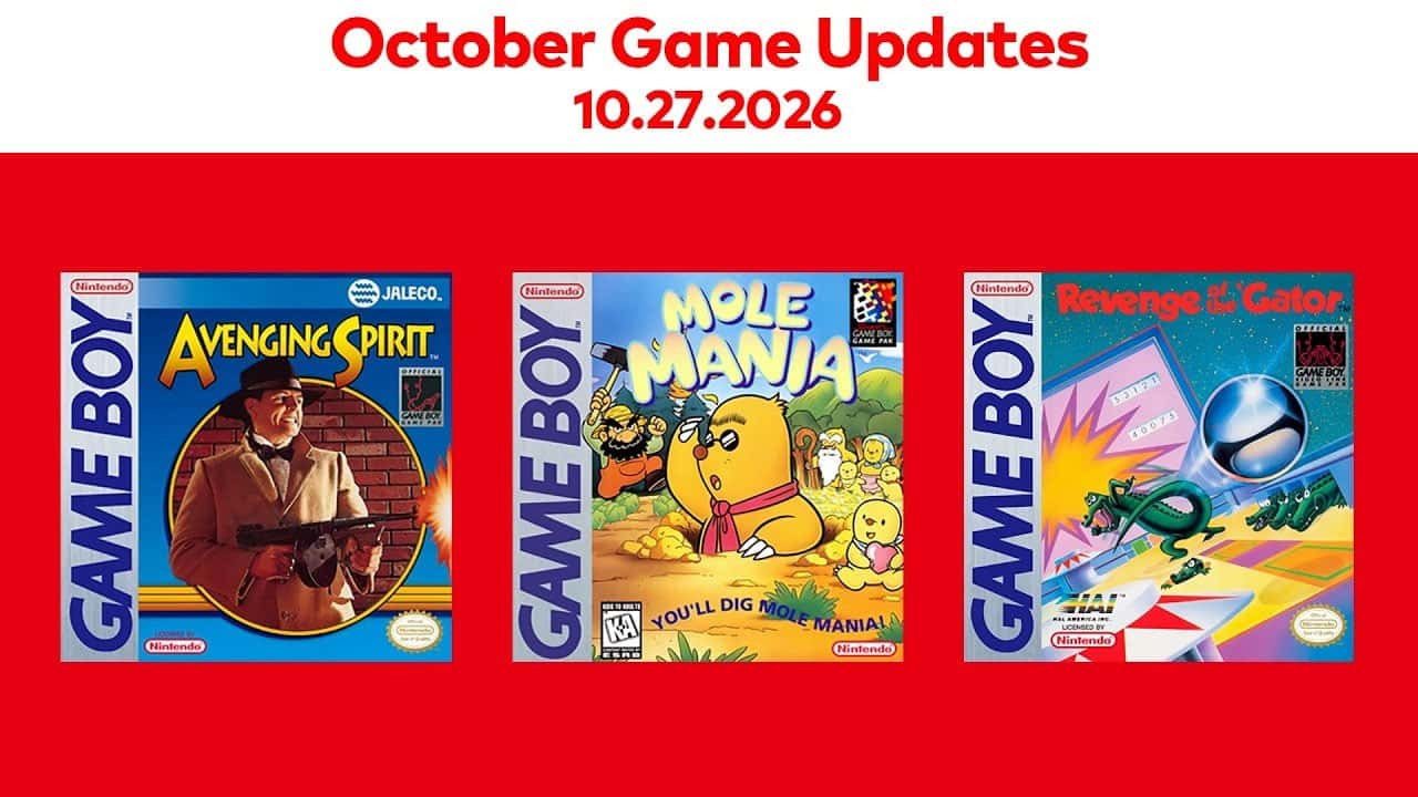 Tres clásicos de Game Boy llegan hoy a Nintendo Switch Online