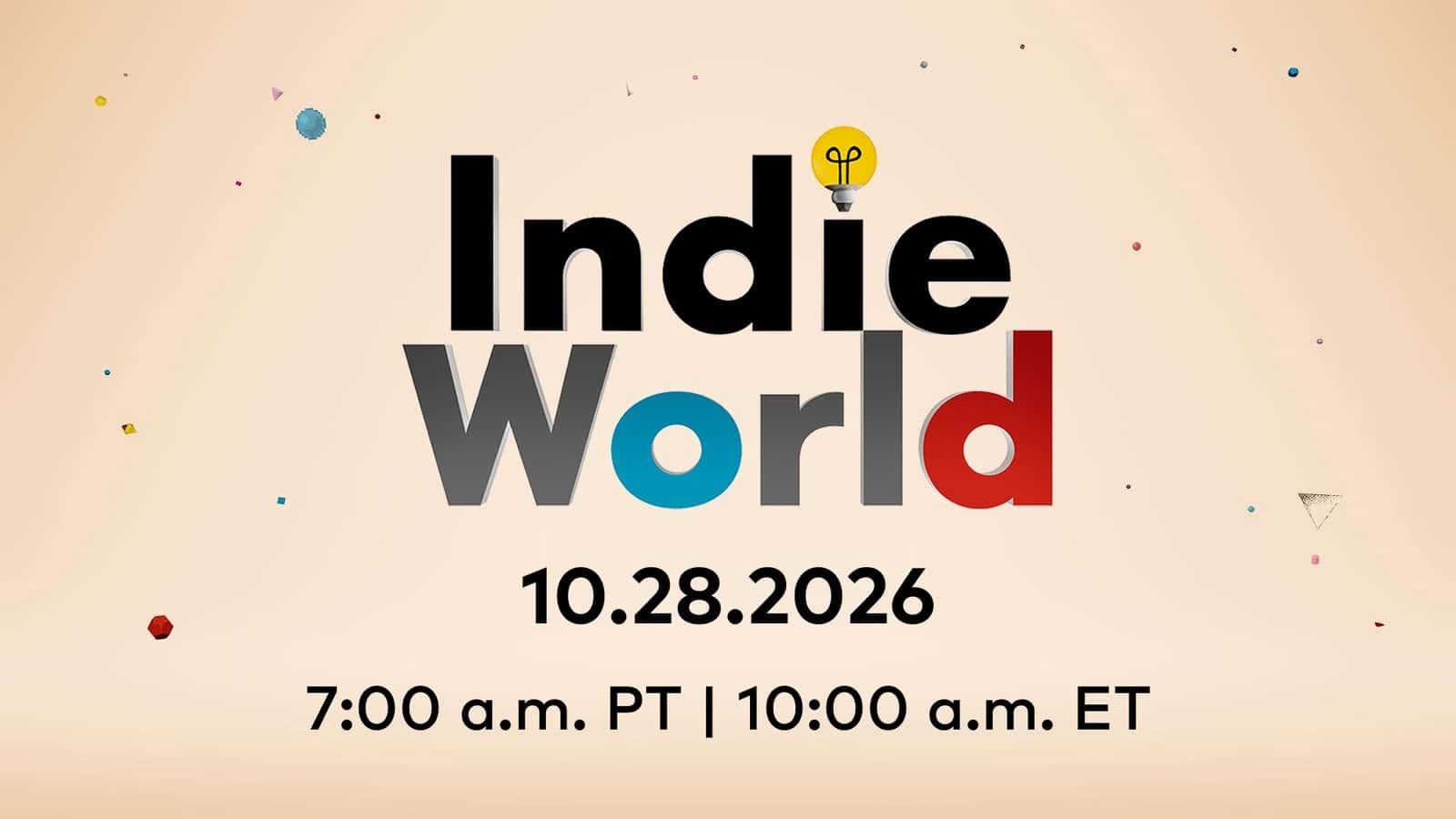 Nintendo anuncia un nuevo Indie World para este 28 de octubre