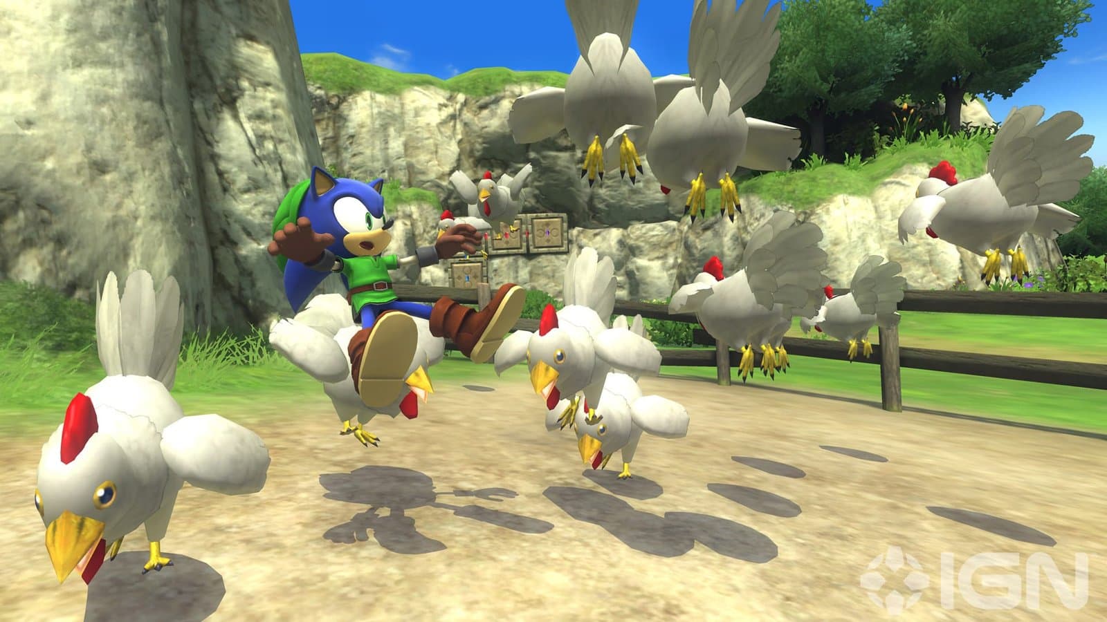 Trailer para The Legend of Zelda Zone, el DLC para Sonic: Lost World