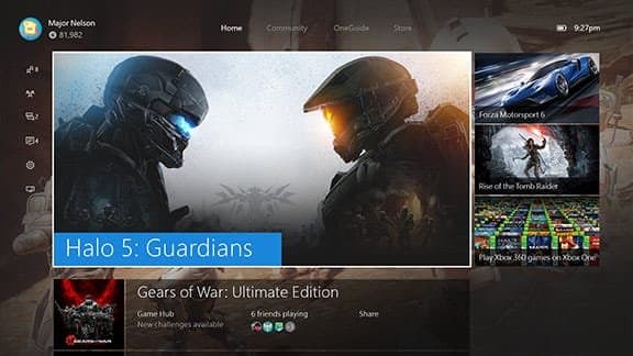 La nueva interfaz del Xbox One y la retrocompatibilidad disponibles este 12 de Noviembre