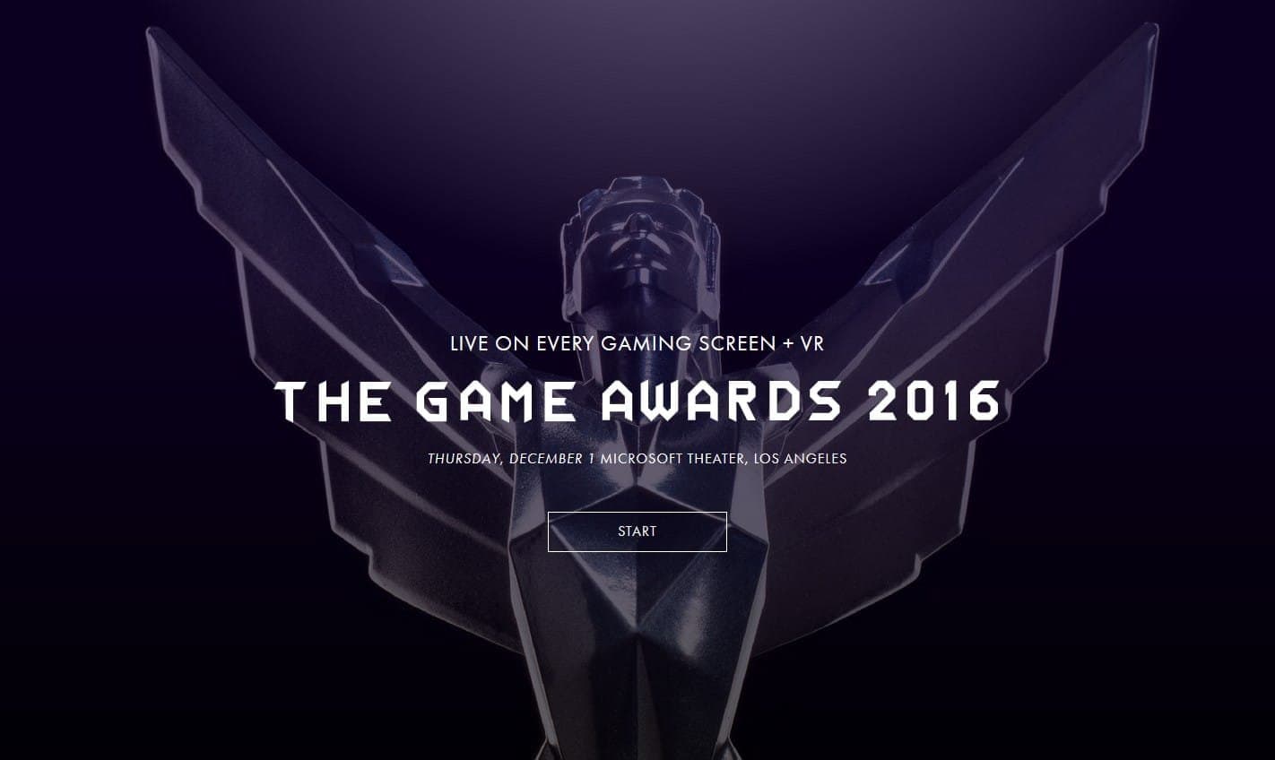 Aquí esta la lista de nominados para los Game Awards 2016