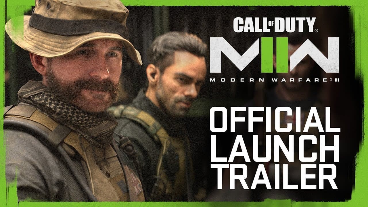El trailer de lanzamiento para Call of Duty Modern Warfare II nos muestra más de su campaña
