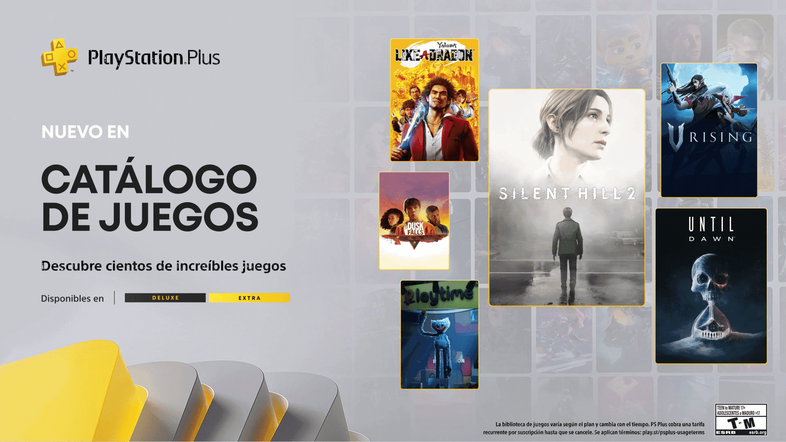 Actualización del Catálogo de juegos de PlayStation Plus para octubre