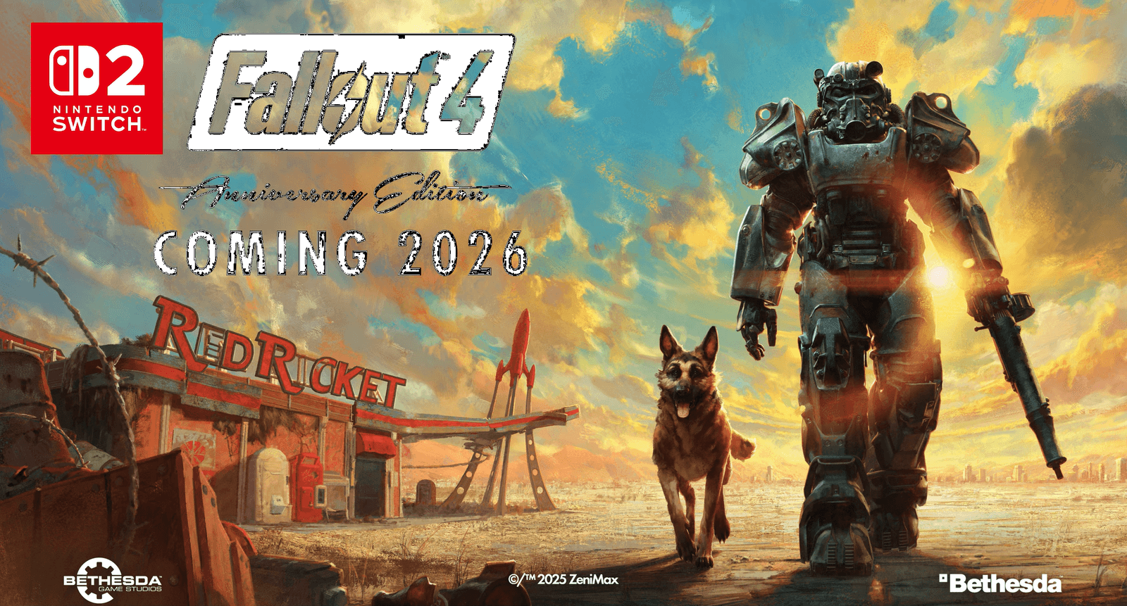 Fallout 4: Anniversary Edition llegará a Nintendo Switch 2 en 2026