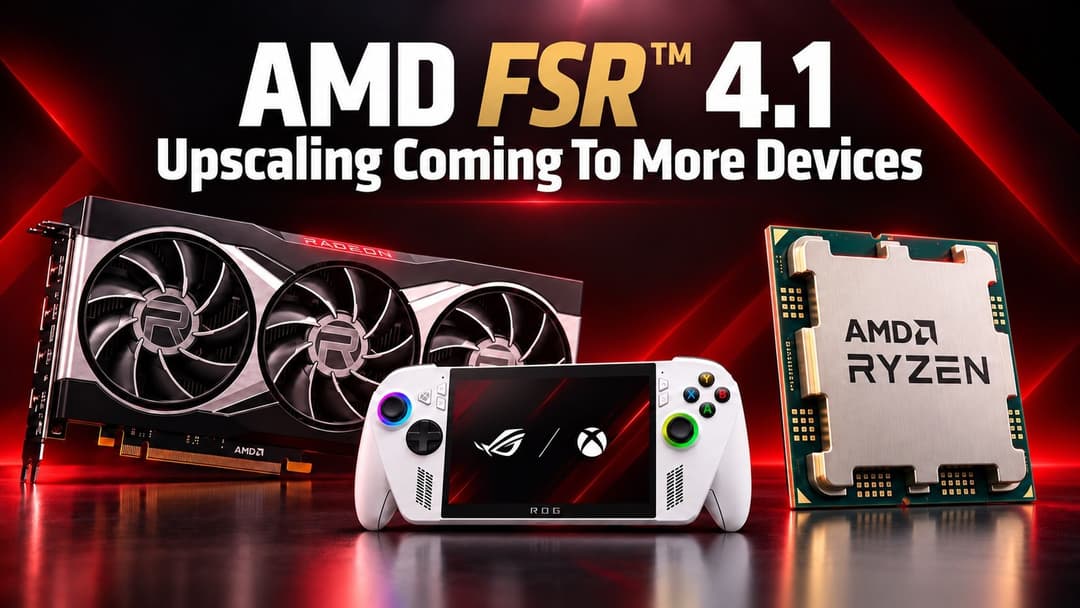 AMD lleva FSR 4.1 a las Radeon RX 6000 y prepara su llegada a Xbox Series X|S