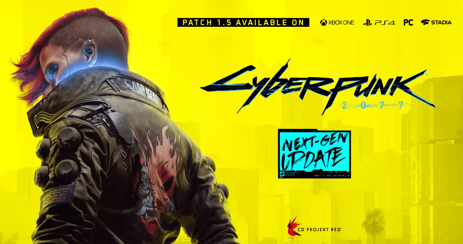 Cyberpunk 2077 lanza el parche 1.5 y su versión para PlayStation 5 y Xbox Series X|S