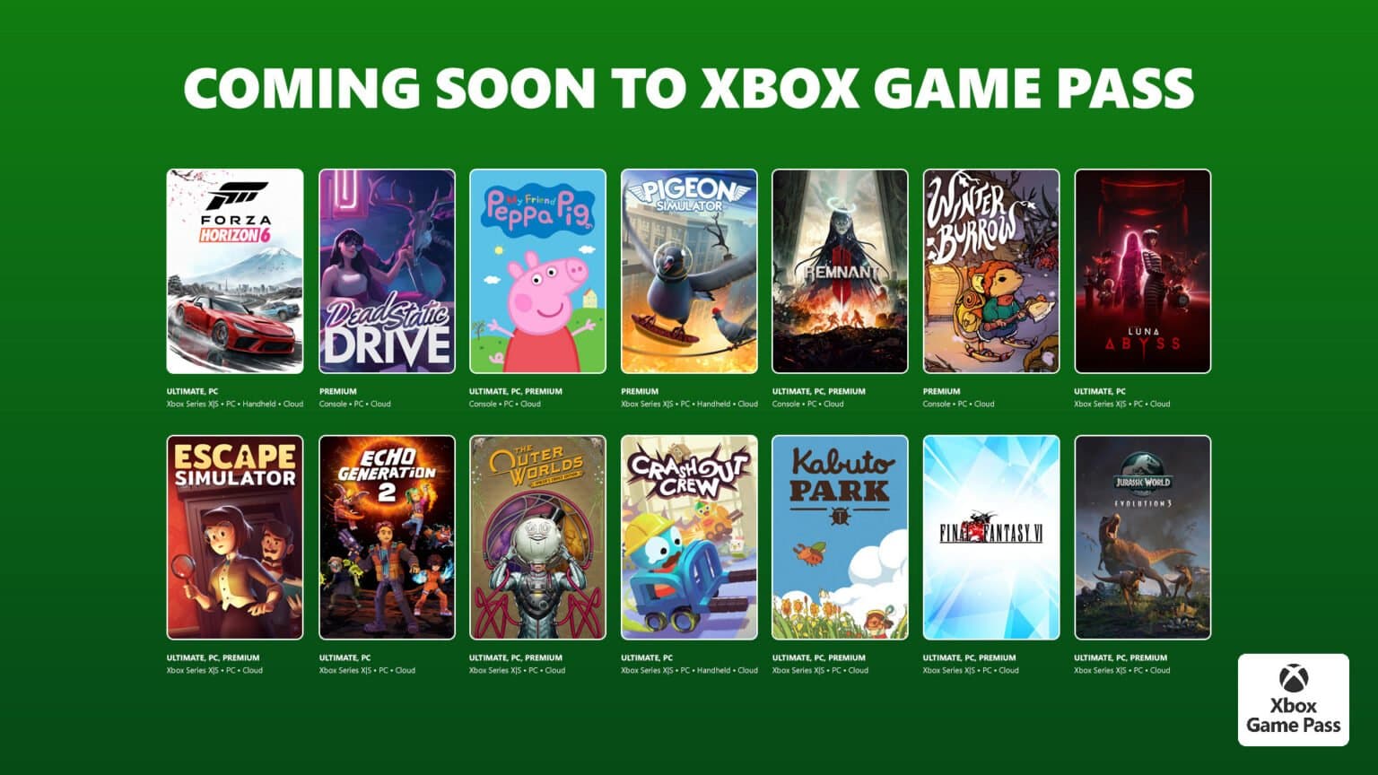 Forza Horizon 6 encabeza la nueva oleada de juegos para Xbox Game Pass